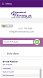 Mobile Screenshot of dimensionalmktg.com